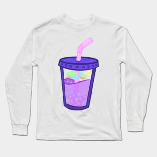 Cloudy with a Chance of Boba Long Sleeve T-Shirt